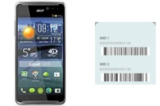 So sehen Sie den IMEI-Code in Liquid E600