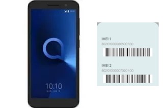 So sehen Sie den IMEI-Code in Alcatel 1V