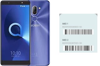 So sehen Sie den IMEI-Code in alcatel 3x