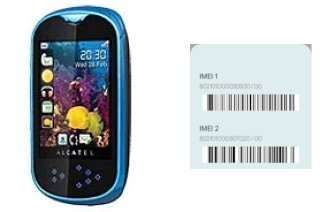 So sehen Sie den IMEI-Code in OT-708 One Touch MINI