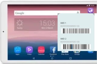 So sehen Sie den IMEI-Code in OneTouch Pixi 3 (10)