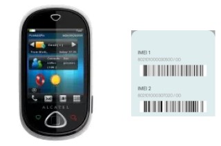 So sehen Sie den IMEI-Code in OT-909 One Touch MAX