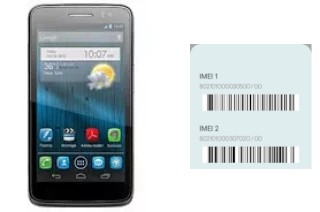 So sehen Sie den IMEI-Code in One Touch Scribe HD-LTE