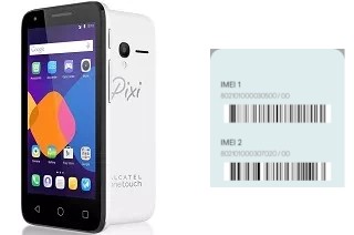 So sehen Sie den IMEI-Code in Pixi 3 (4.5)