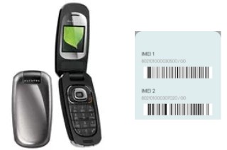 So sehen Sie den IMEI-Code in OT-V270