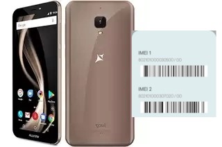 So sehen Sie den IMEI-Code in X4 Soul Infinity L