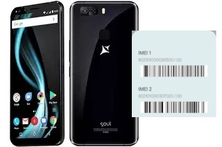 So sehen Sie den IMEI-Code in X4 Soul Infinity Plus