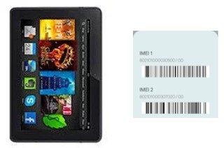 So sehen Sie den IMEI-Code in Kindle Fire HDX