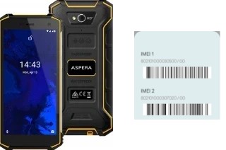 So sehen Sie den IMEI-Code in Aspera R9