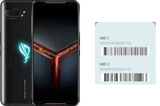 So sehen Sie den IMEI-Code in ROG Phone II