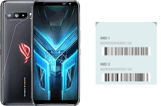 So sehen Sie den IMEI-Code in ROG Phone 3 ZS661KS