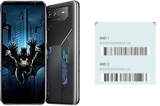 So sehen Sie den IMEI-Code in ROG Phone 6 Batman Edition