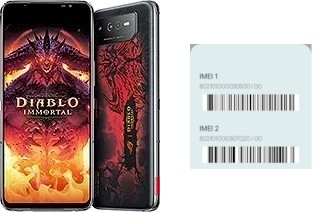 So sehen Sie den IMEI-Code in ROG Phone 6 Diablo Immortal Edition