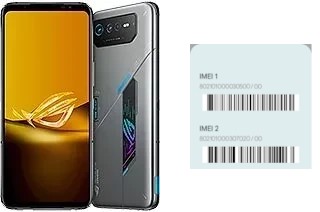 So sehen Sie den IMEI-Code in ROG Phone 6D