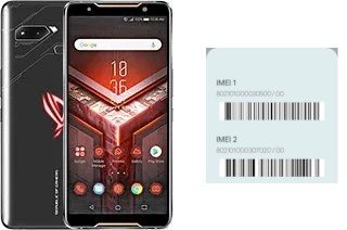 So sehen Sie den IMEI-Code in ROG Phone