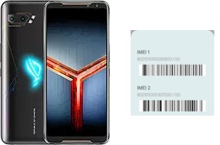 So sehen Sie den IMEI-Code in ROG Phone II ZS660KL