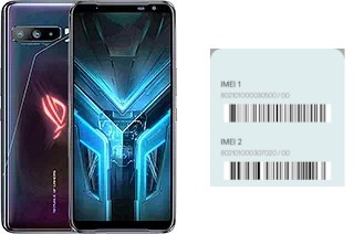 So sehen Sie den IMEI-Code in ROG Phone 3 Strix