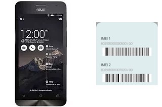 So sehen Sie den IMEI-Code in Zenfone 5 A500CG (2014)