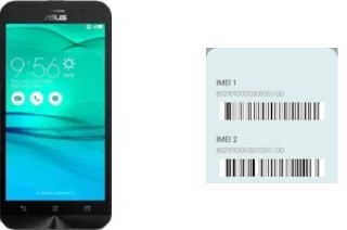 So sehen Sie den IMEI-Code in ZenFone Go ZB500KG