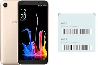 So sehen Sie den IMEI-Code in ZenFone Lite (L1) ZA551KL