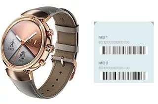 So sehen Sie den IMEI-Code in Zenwatch 3 WI503Q