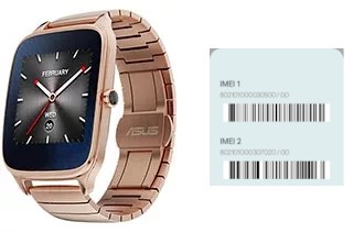 So sehen Sie den IMEI-Code in Zenwatch 2 WI501Q