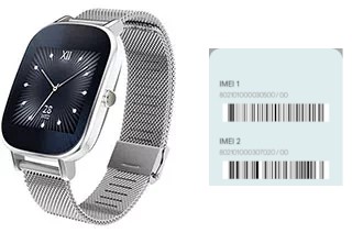 So sehen Sie den IMEI-Code in Zenwatch 2 WI502Q