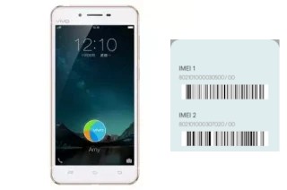 So sehen Sie den IMEI-Code in Vivo X6 Plus A