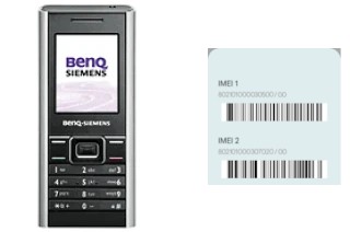 So sehen Sie den IMEI-Code in BenQ-Siemens E52