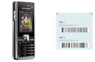 So sehen Sie den IMEI-Code in BenQ-Siemens S81