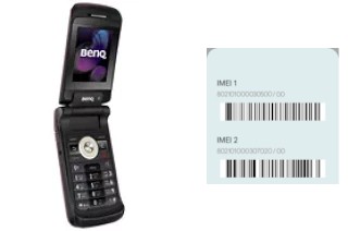 So sehen Sie den IMEI-Code in BenQ E55