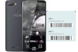 So sehen Sie den IMEI-Code in Black Fox B5