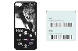 So sehen Sie den IMEI-Code in Black Fox B7