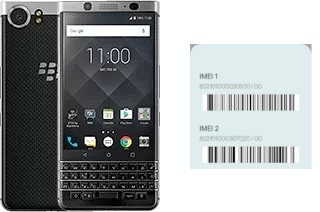 So sehen Sie den IMEI-Code in KEYone