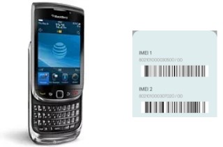 So sehen Sie den IMEI-Code in Torch 9800