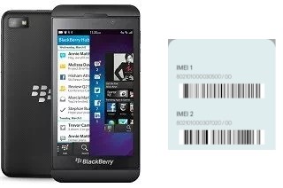 So sehen Sie den IMEI-Code in BlackBerry Z10