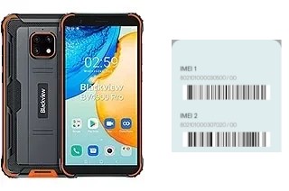 So sehen Sie den IMEI-Code in BV4900 Pro