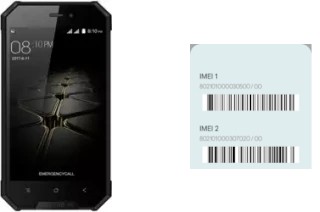 So sehen Sie den IMEI-Code in BV4000 Pro