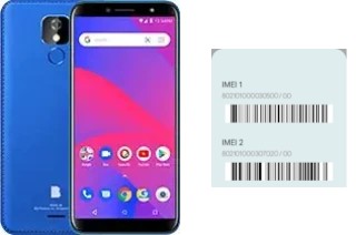 So sehen Sie den IMEI-Code in BLU J6