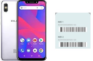 So sehen Sie den IMEI-Code in BLU Vivo One Plus (2019)