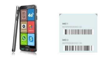 So sehen Sie den IMEI-Code in AMICO SMARTPHONE S NERO