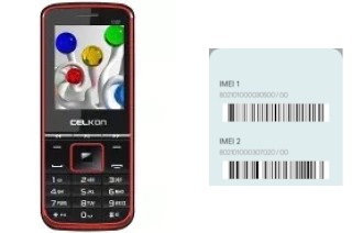 So sehen Sie den IMEI-Code in Celkon C22