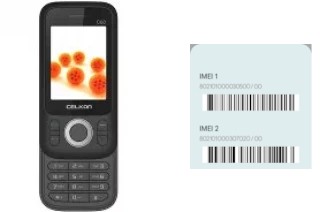 So sehen Sie den IMEI-Code in Celkon C60