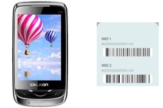 So sehen Sie den IMEI-Code in Celkon C75