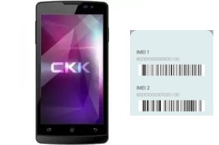 So sehen Sie den IMEI-Code in CKK mobile N5