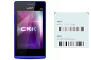 So sehen Sie den IMEI-Code in CKK mobile S17