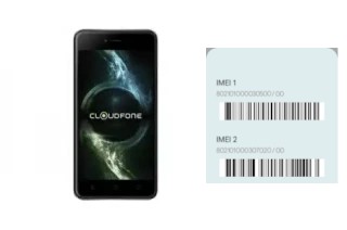 So sehen Sie den IMEI-Code in Cloudfone Thrill Power N