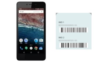 So sehen Sie den IMEI-Code in Colors Mobile P50 Touch