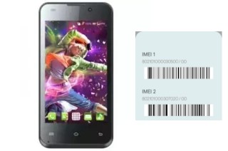 So sehen Sie den IMEI-Code in Colors Mobile X45