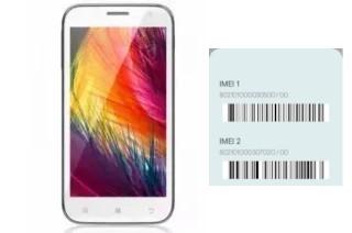 So sehen Sie den IMEI-Code in Colors Mobile Xfactor X75 Bold